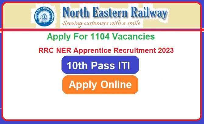 RRC NER Gorakhpur Recruitment 2023 Notification Out Apply For 1104 Post Vacancies, @rrcner.net