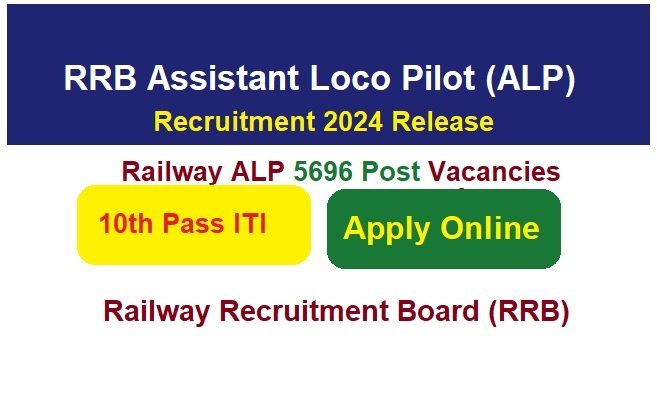 Railway RRB Assistant Loco Pilot ALP Recruitment 2024 Apply Online